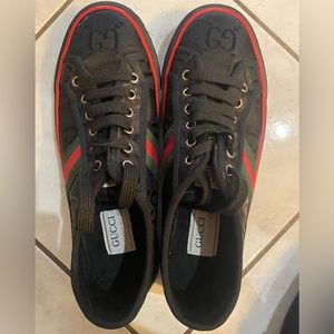 Original Gucci Tennis 1977 Off the Grid Low black men’s 7.5 US. No box.